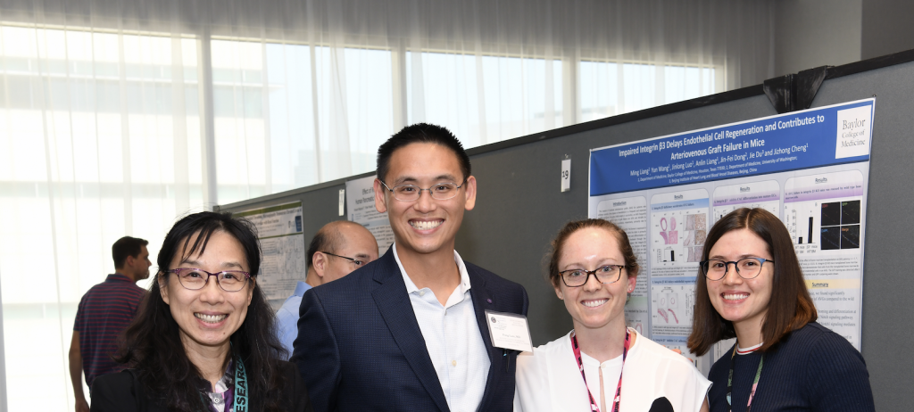 Attendees at the 2019 Conference, CTRID/BCM Poster Session on Thrombosis & Inflammation.