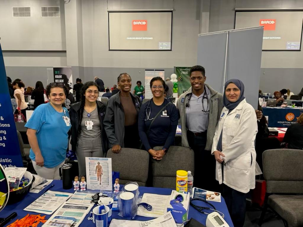 FCM Volunteer Staff, Fellow, Resident, and Faculty at the 2024 Black Family Wellness Expo