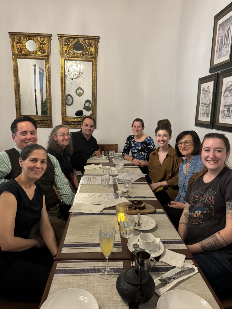 Maryshe Zietsman passed her qualifying exam in the DDMT program. Members of the Van den Veyver Lab, Barrozo Lab, and the OB/GYN department celebrated with Maryshe at Salento Bistrot in Rice Village.