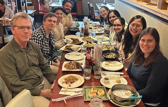 Congratulatory and farewell lunch for Lathan