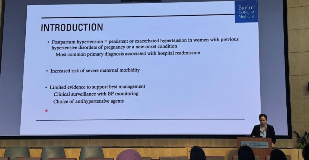 Resident presentations at the 2025 Resident Research Day
