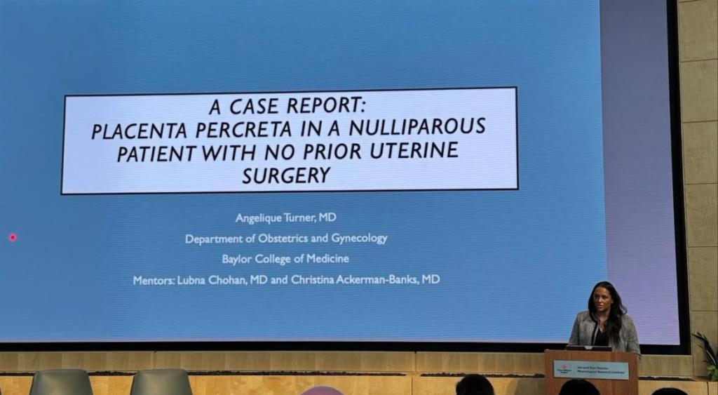 Resident presentations at the 2025 Resident Research Day