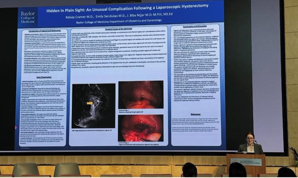 Resident presentations at the 2025 Resident Research Day