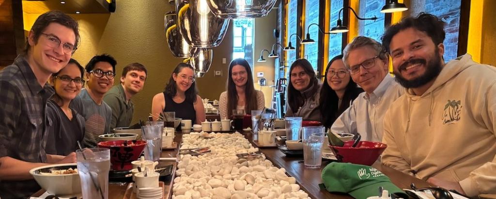 Congratulatory and farewell lunch for Sara