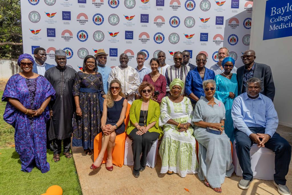 Group Photo from The Gambia Smart Pod Ceremony
