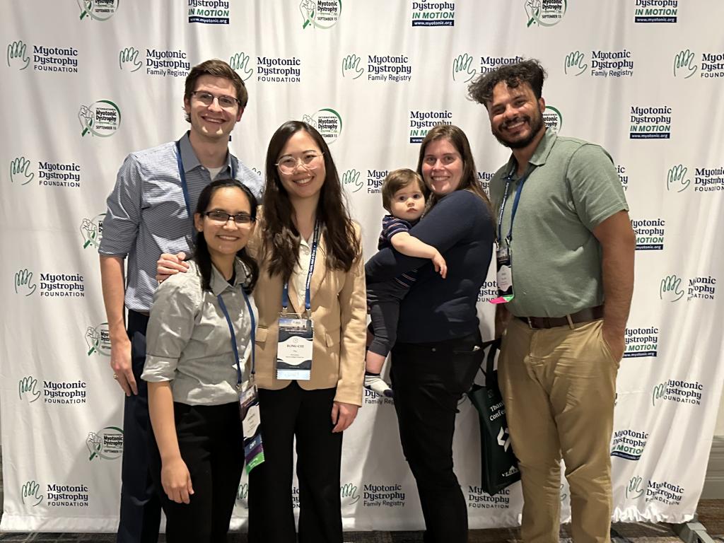 Cooper lab at the MDF family conference