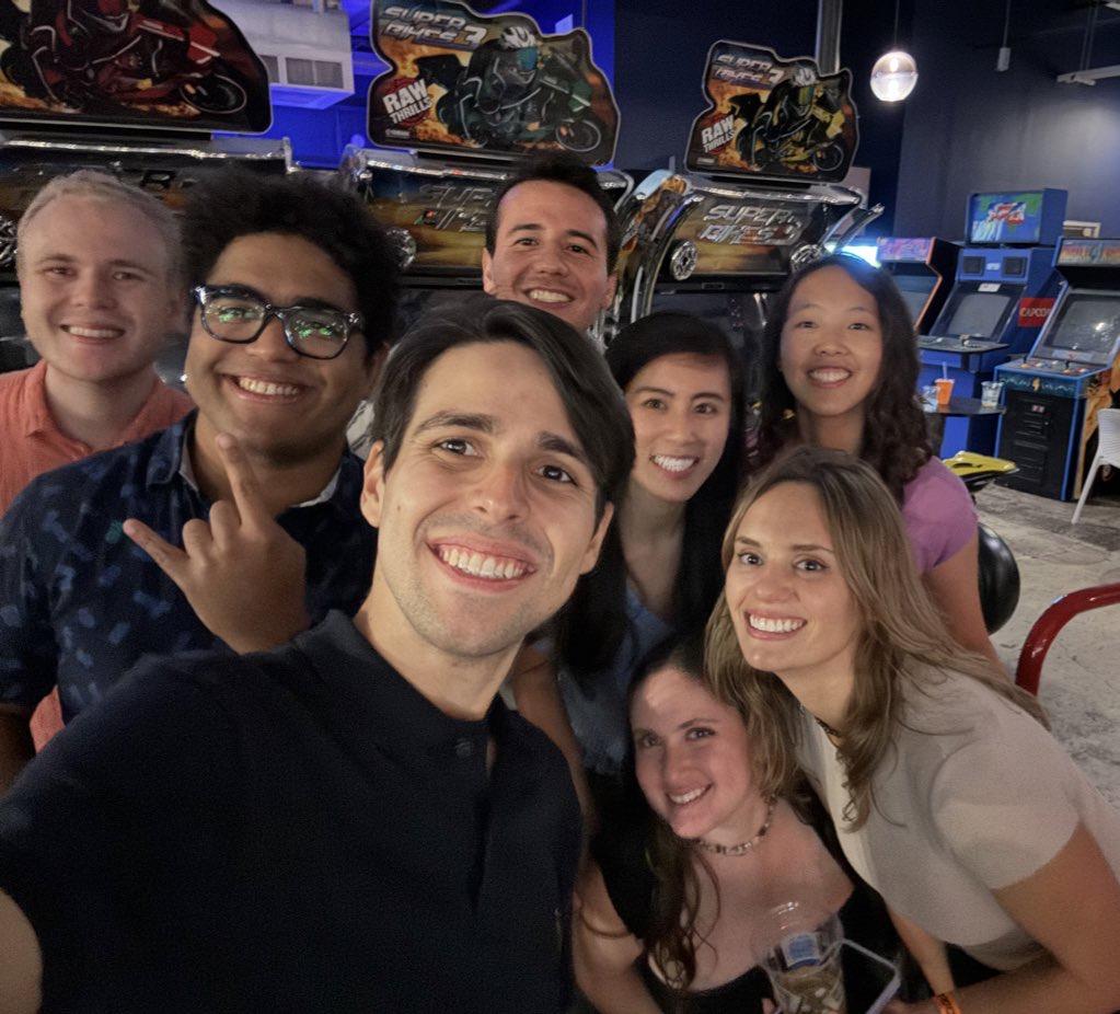 group of people smililng