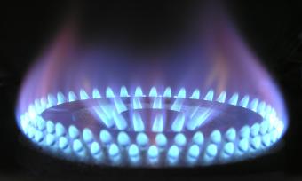 A photo of blue flame symbolizing the hazard of carbon monoxide poisoning. 