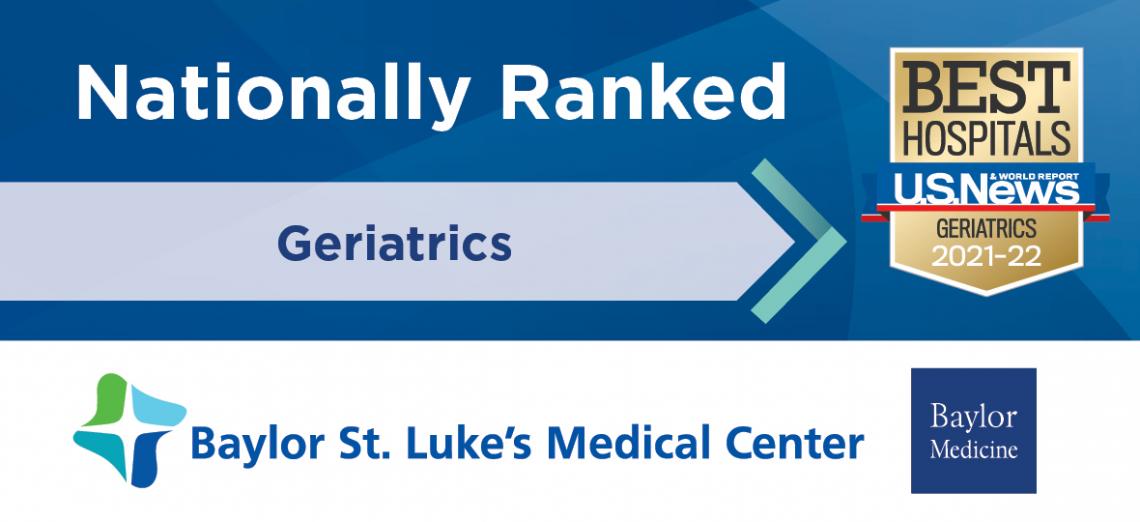 Nationally Ranked USNWR Geriatrics