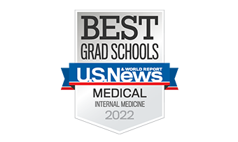 Best Graduate School, U.S. News and World Report, Medical - Internal Medicine 2022