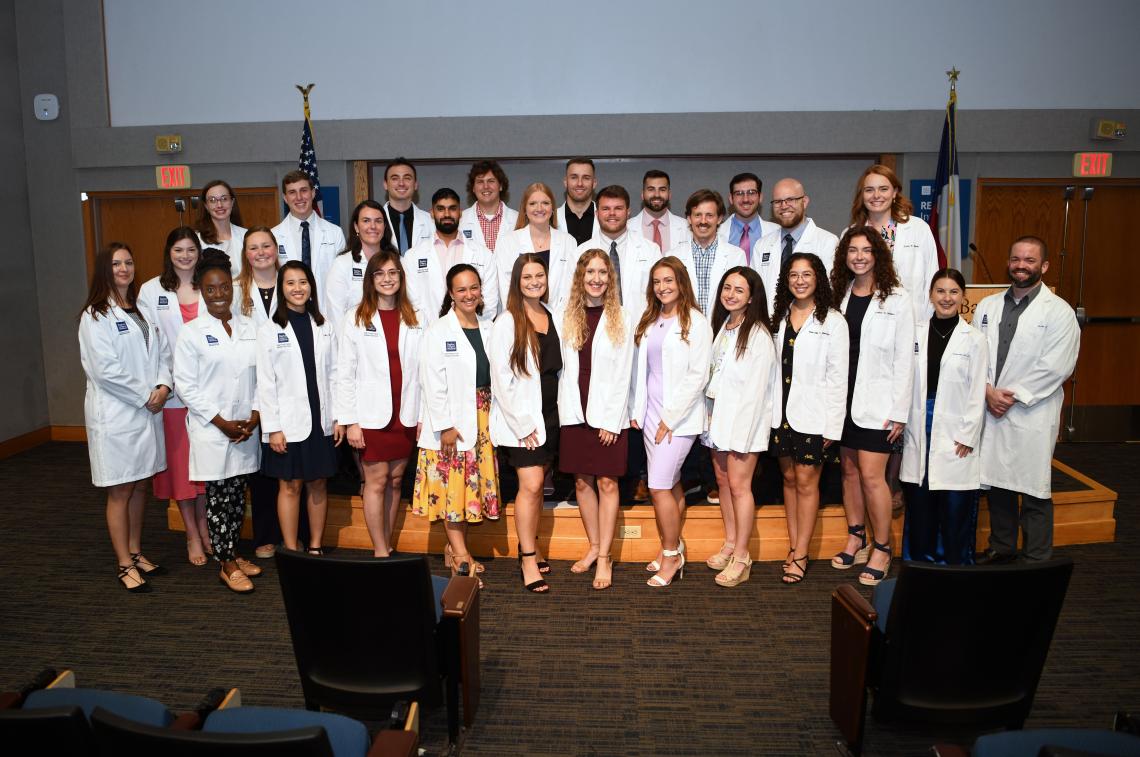 Class of 2023 White Coat Group Photo