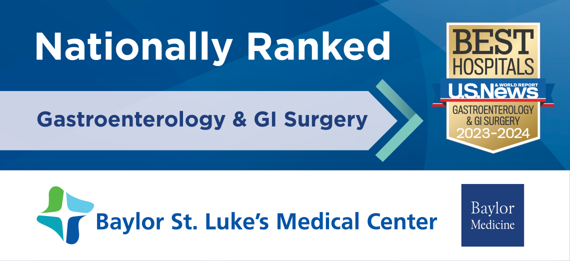 Nationally Ranked USNWR Gastroenterology and GI Surgery