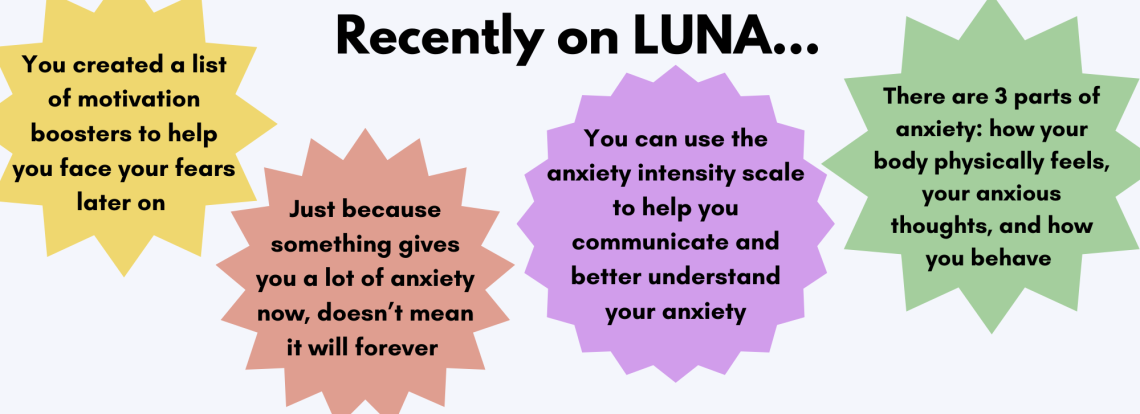 A brief recap of some main points from the previous LUNA module.