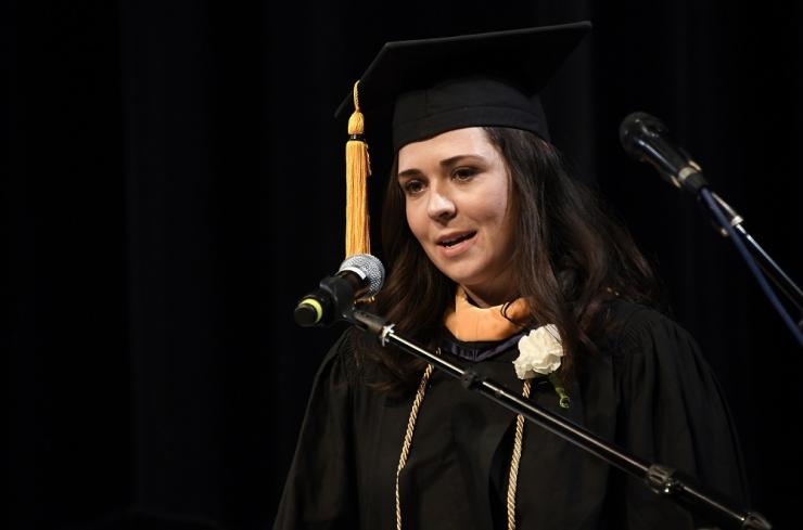 Angelina Romasanta at SHP Graduation