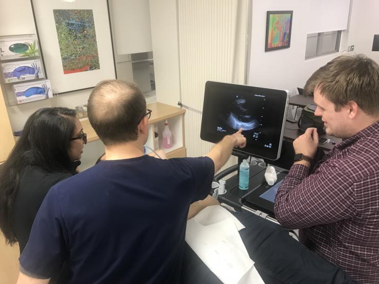 Internal medicine residents engaged with the POCUS curriculum.