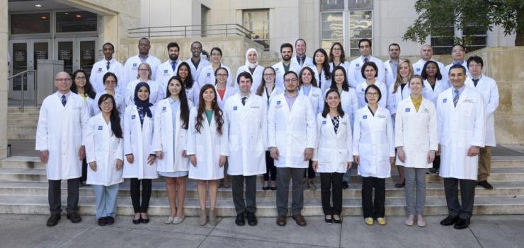 Pathology residents group photo in 2019