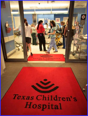 Entrance to Texas Children's Hospital