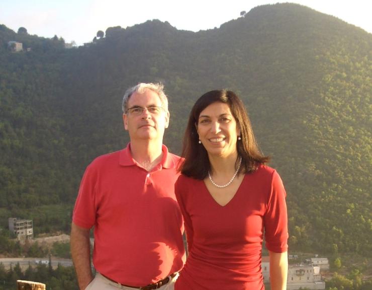 Dr. Harry Orr and Dr. Huda Zoghbi in Capri, Italy where they shared their findings at an international ataxia meeting.