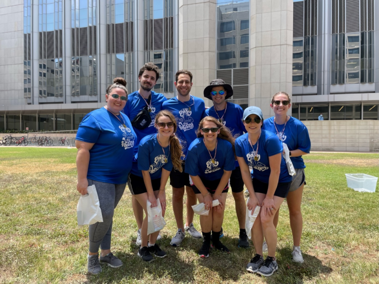 2022 Pediatric Pulmonology Fellows group photo.