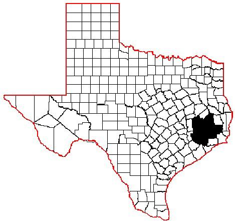 TCHATT Texas Map