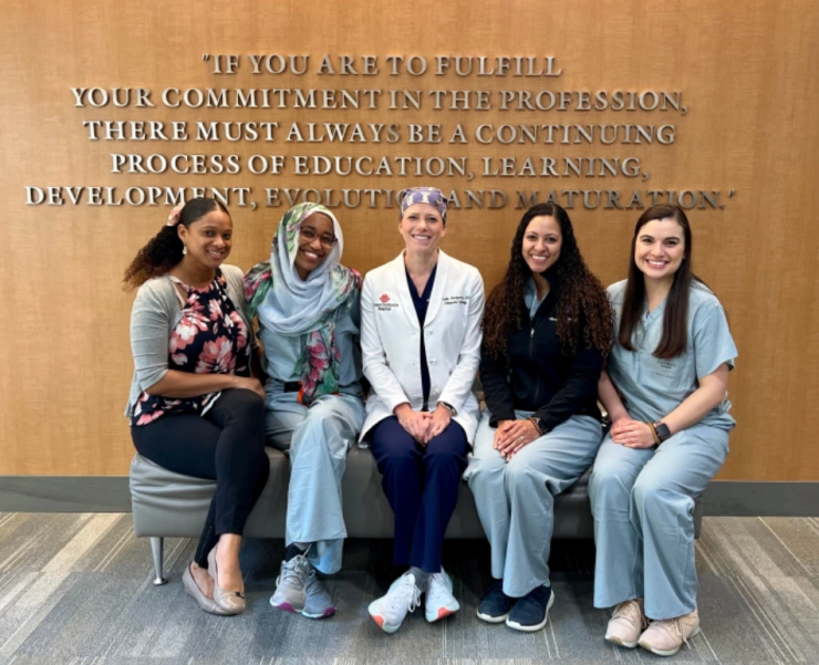 TCH women surgeons Group photo of TCH women surgeons.