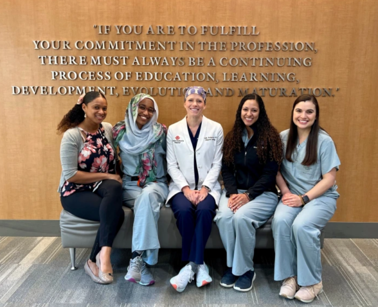 Group photo of TCH women surgeons.