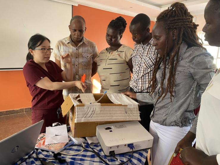 Dr. Yao Yang in Kenya