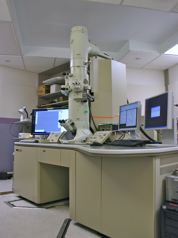 JEOL 2100 (200 kV) electron microscope
