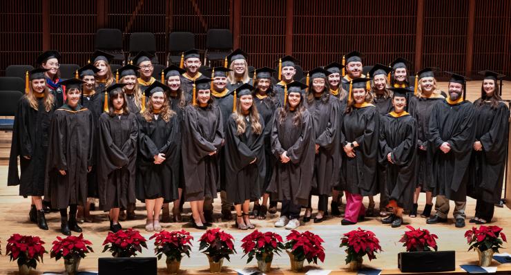 Photo of the 2023 Commencement Ceremony. All Graduates are pictured.