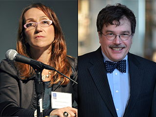 Dr. Maria Elena Bottazzi and Dr. Peter Hotez.