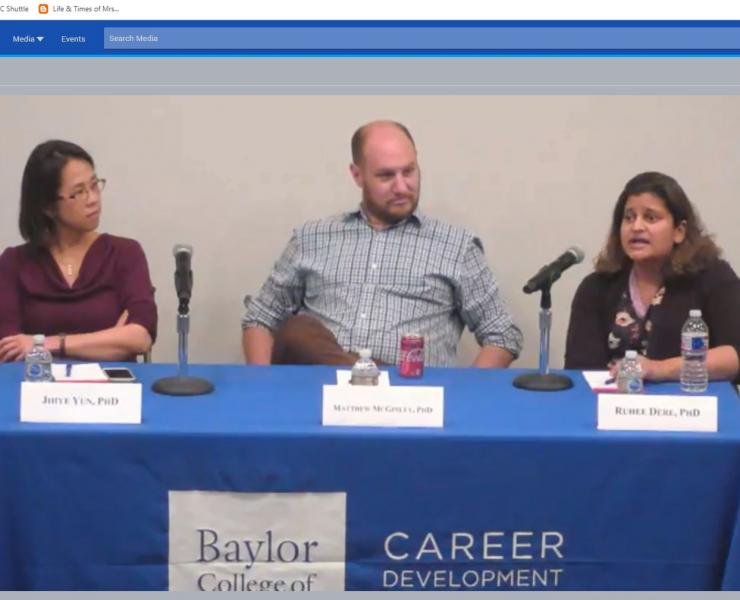 Career Seminar: Navigating Your First Year as a Faculty (Nov. 15, 2018)