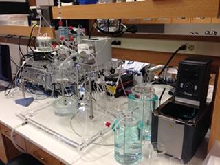 Image of a Harvard Apparatus IHSR working heart system