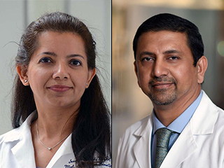 Dr. Seema Lalani and Dr. Mohan Pammi Dr. Seema Lalani, associate professor of molecular and human genetics at Baylor and Dr. Mohan Pammi, associate professor of pediatrics – neonatology at Baylor.