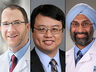 Dr. James Suliburk, Dr. Wendong Yu and Dr. Chandandeep Nagi.