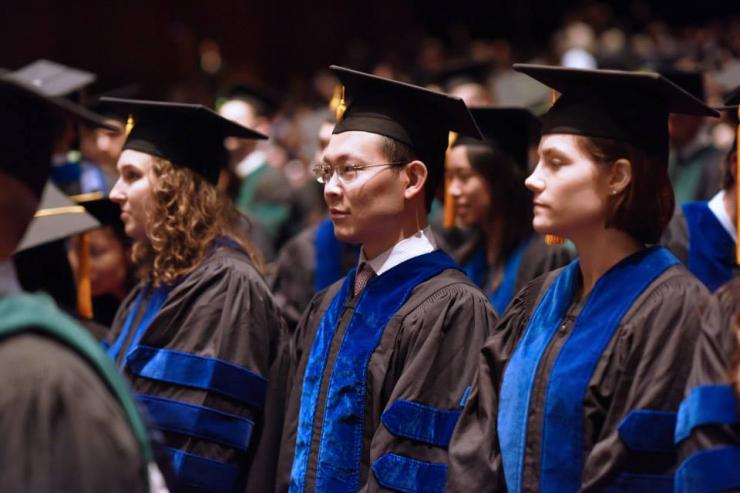 Baylor's class of 2015 included 184 medical school graduates and 92 graduates of the Graduate School of Biomedical Sciences.