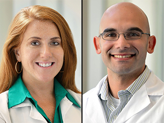 Dr. Jill Ann Jarrell and Dr. Jared Rubenstein, Pediatric Hospice and Palliative Medicine Fellowship co-directors.