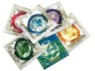Latex and polyurethane condoms help protect against STDs and HIV/AIDS.