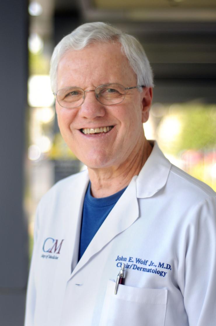 John E. Wolf, Jr., M.D., M.A., Professor and Chair, Department of Dermatology, Baylor College of Medicine