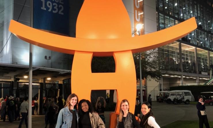 Pediatric and Adolescent Gynecology Fellows at the Houston Rodeo.