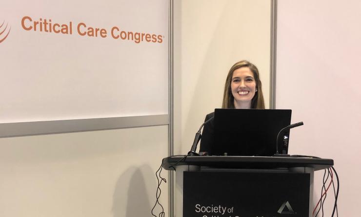 Pediatric Critical Care Medicine Fellowship Student at Critical Care Congress