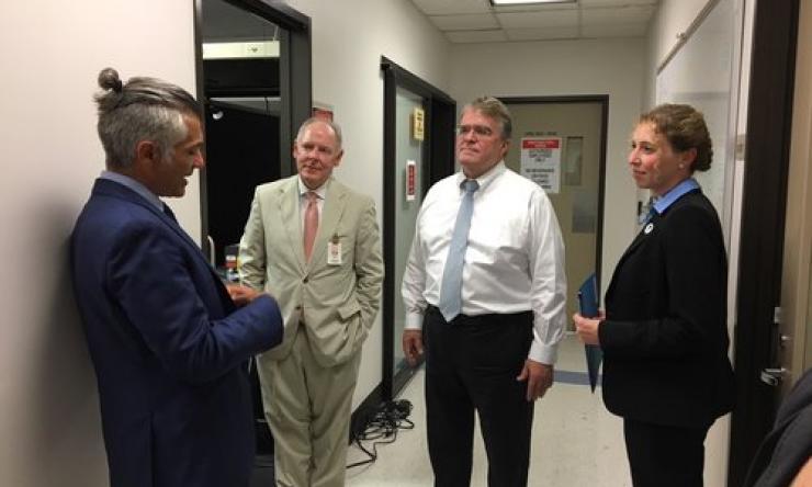 U.S. Representative visits Baylor College of Medicine