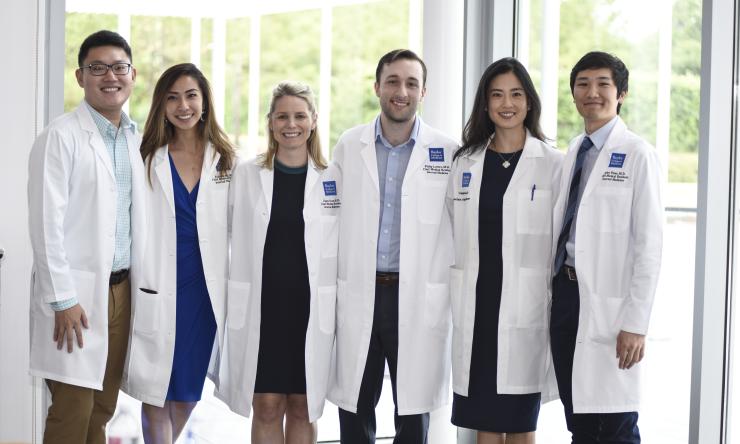 group of baylor college of medicine doctors smiling