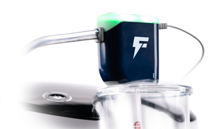 Flash catheter unit