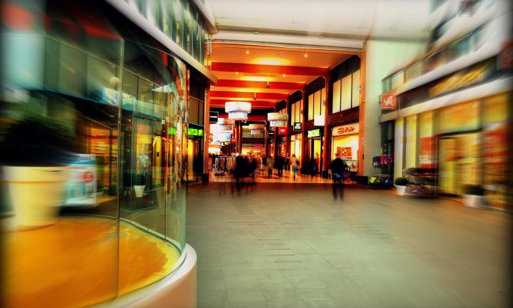 photo of a shopping mall
