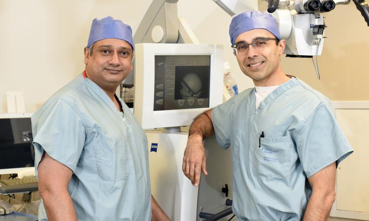 Dr. Ashwin Viswanathan and Dr. Samir Sheth