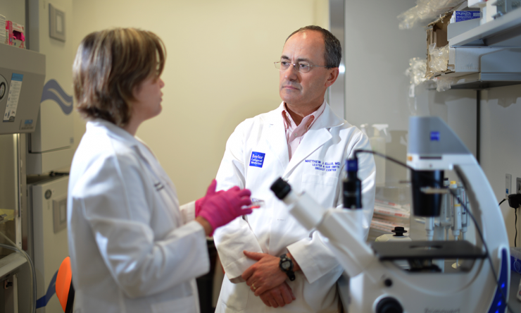 Dr. Matthew Ellis, professor and director of the Lester and Sue Smith Breast Center at Baylor College of Medicine.