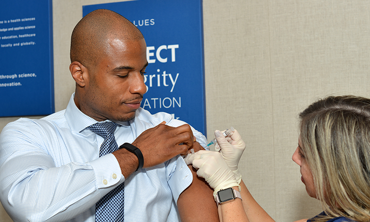 Beginning this fall, it’s important to get vaccinated soon against influenza, according to Dr. Robert Atmar.