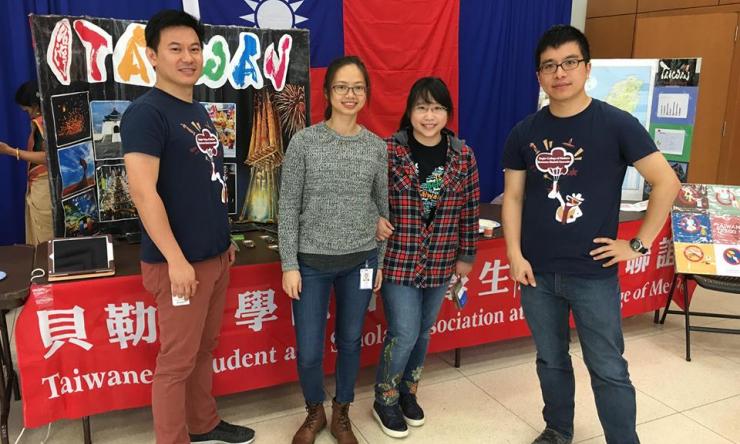 Graduate students from the Taiwanese Student Association.